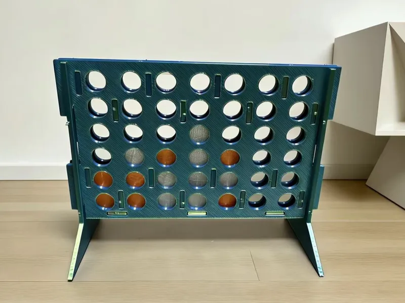 四子连棋 四子棋 四联棋Connect Four益智游戏 童年回忆  桌游 套卡简单安装 无需胶水