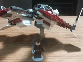 Support Jedi's interceptor 75401