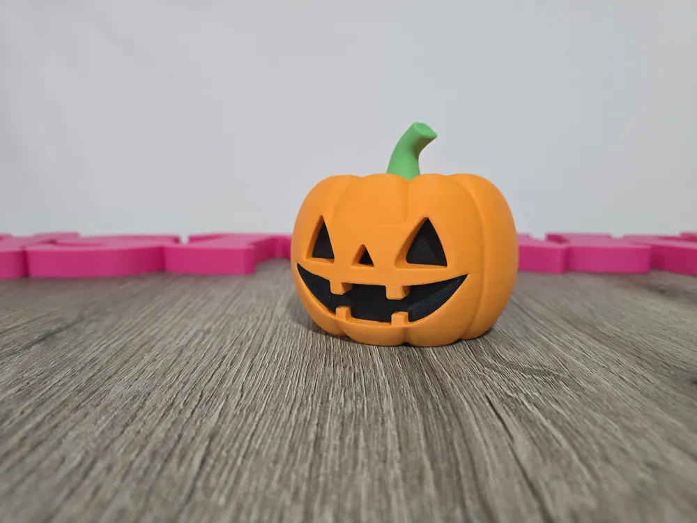 Halloween Pumpkin v.1 - Multiparts - Free 3D Print Model - MakerWorld