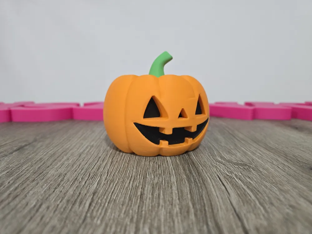 Halloween Pumpkin v.1 - Multiparts - Free 3D Print Model - MakerWorld