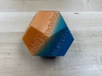 0.2mm layer, 2 walls, 5% infill