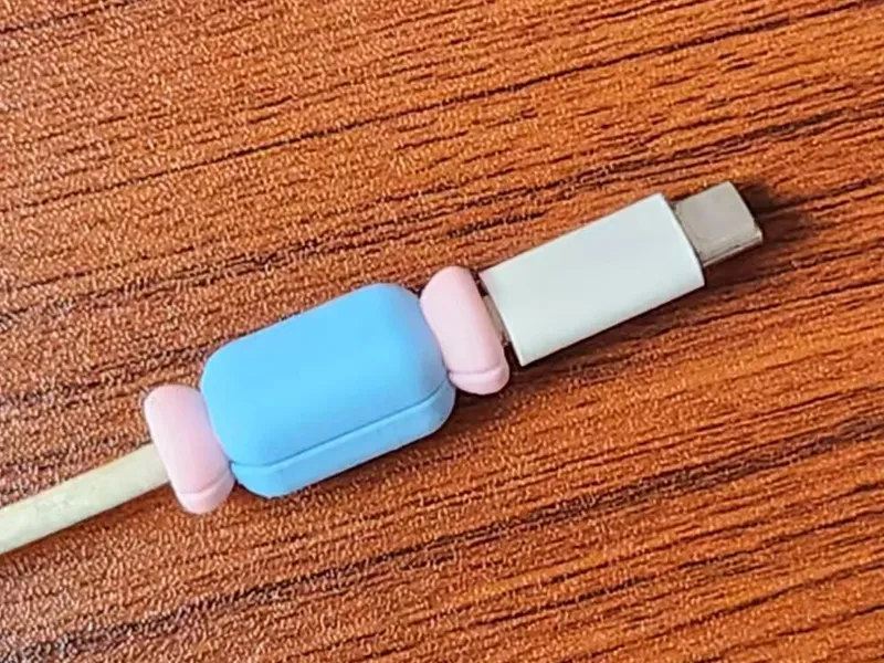 Miniatura 5 do modelo 3D 数据线小保护套
