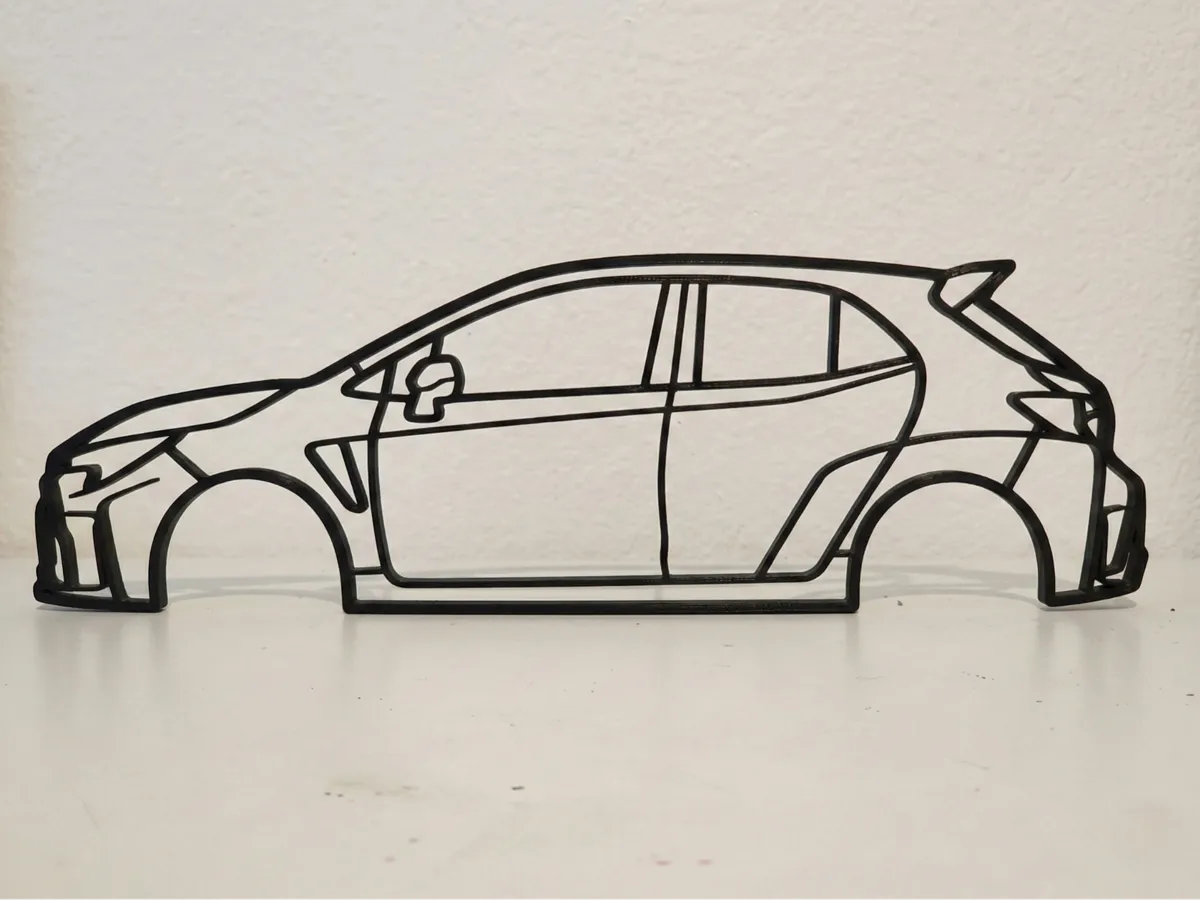 Décoration murale Toyota GR Corolla