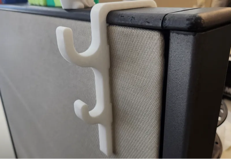 Double Cubicle Hook