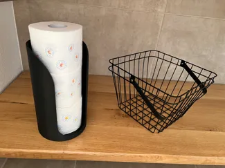 Toilettenpapierhalter für 3 Rollen V1