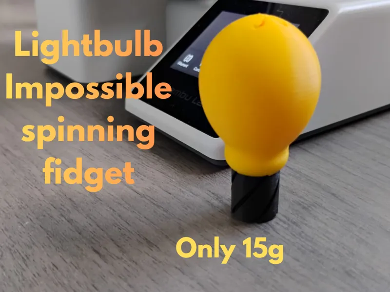 Lightbulb Impossible passthrough fidget