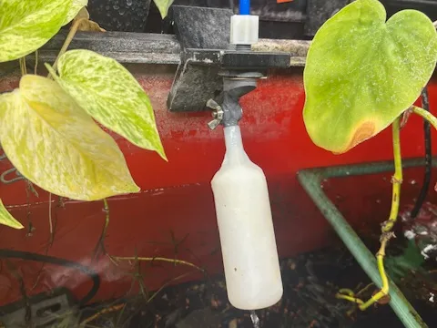 R/O Tubing Float Valve Holder For Any Aquarium