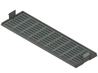 PC CD-ROM/DVD/ROM COVER WITH HEAT VENT 电脑光驱通风盖板