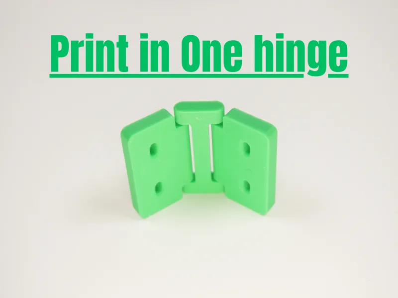 Print in One hinge