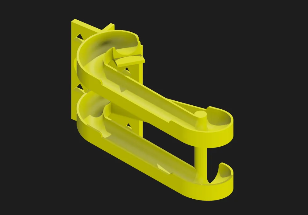 Coil REMIX Marble Run Paddle Wheel Addon V2 Plus Remixed By MplusM coil-remix-marble-run-paddle-wheel-addon-v2-plus-remixed-by-mplusm
