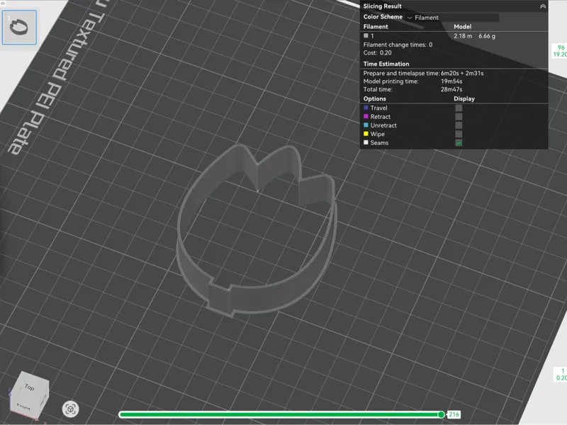 3" Tulip Cookie Cutter