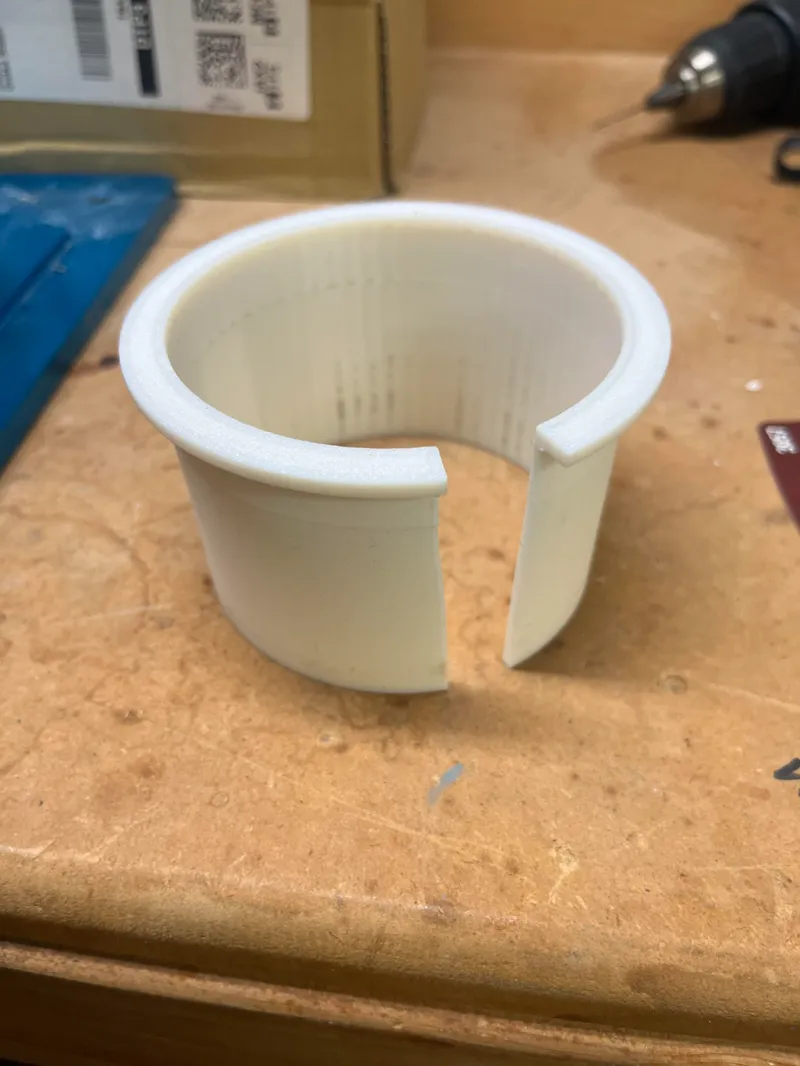 Router adapter for M12VC [Rockler Router Lift]