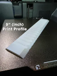 9" (inch) - 0.2mm layer, 2 walls, 15% infill