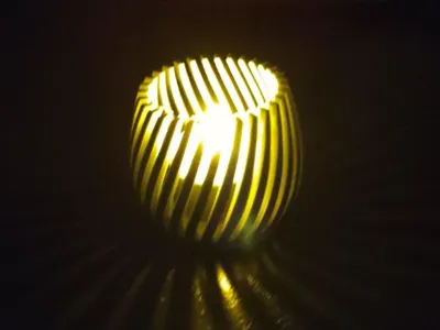 Simple holder for tealight