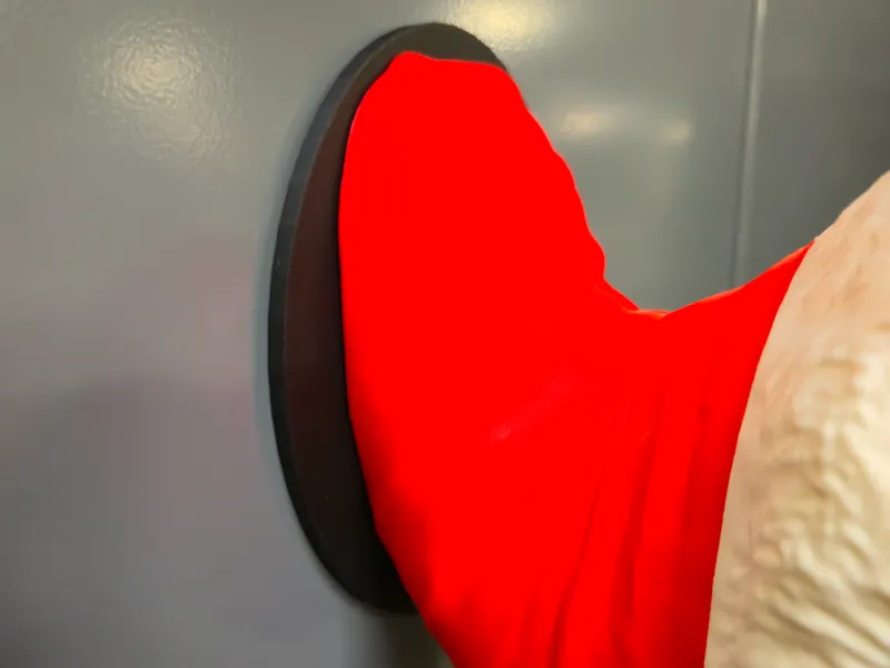 Grinch Arm Magnetic Hanger Plate with Keyhole Stud