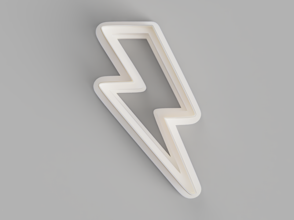 Lightning Cookie Cutter - Free To Sell 