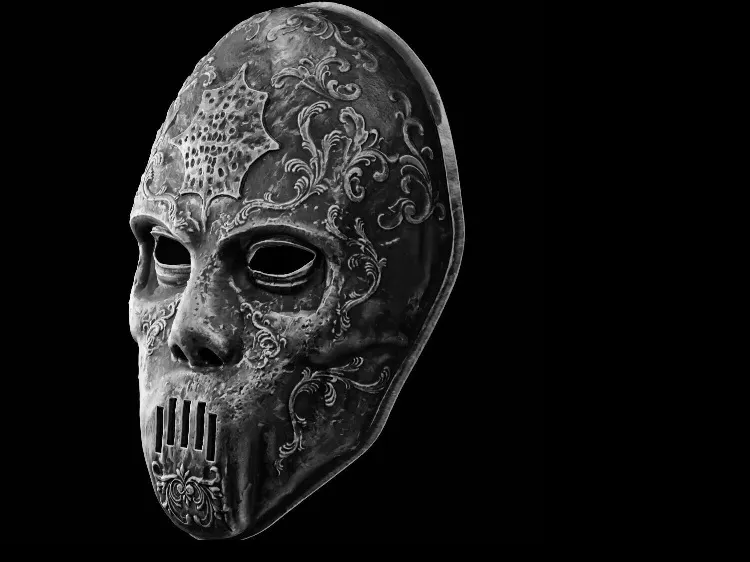 Mask of the Dark Bind – Ornamental Fan Art