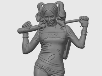 Verrückte Ärztin – Comic-Figur (Harley Quinn)