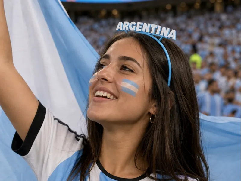ARGENTINA - World cup headband / diadem