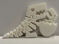 Dino Rex articulé aux yeux en cœur — photo 2