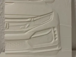 Honda Civic 10G Type-R sculpture