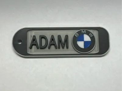 BMW Key Chain (Custom Name!)