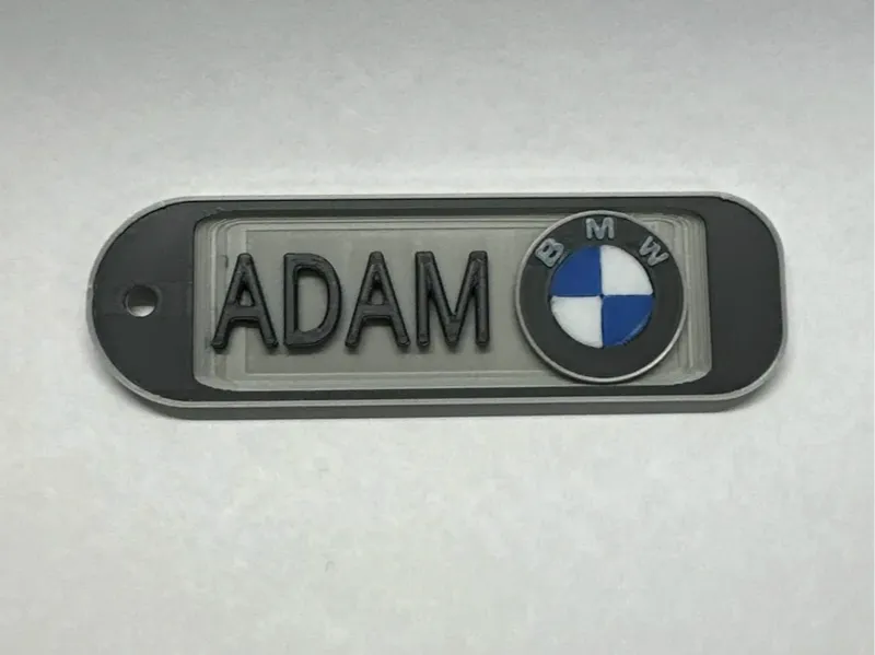 BMW Key Chain (Custom Name!)