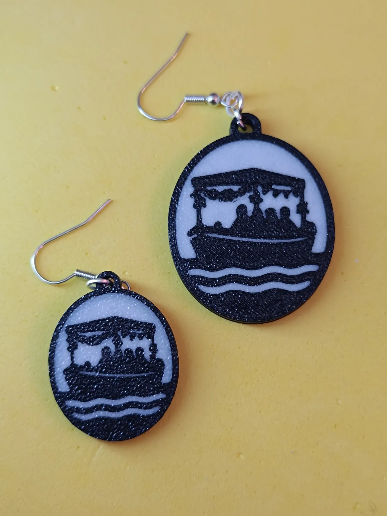 Pendientes "Os Caneiros" view 4