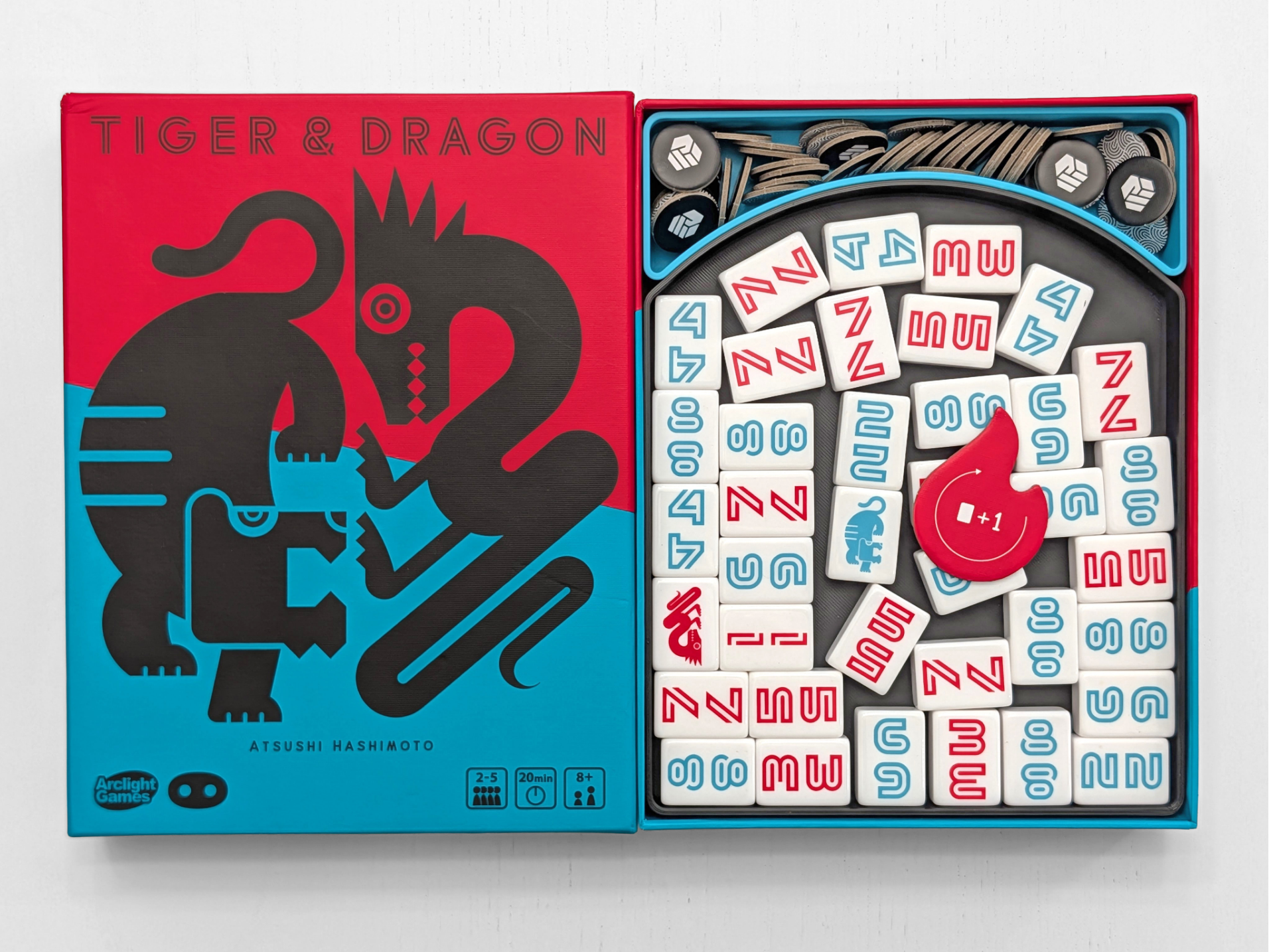 Tiger and Dragon - Organizer Insert