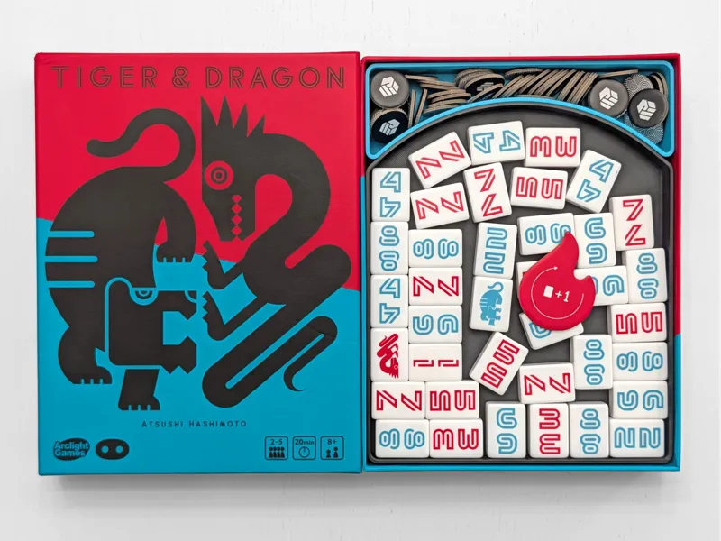 Tiger and Dragon - Organizer Insert