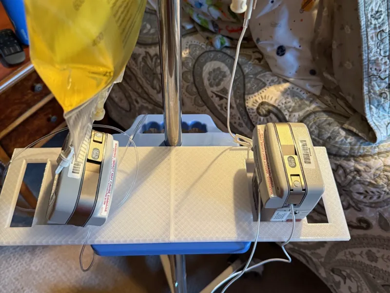 Duel TPN Pump Tray