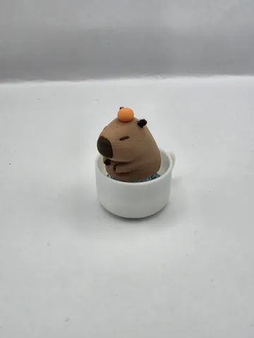 Llavero: Capy-ccino Clicker Keychain — vista de referencia 5