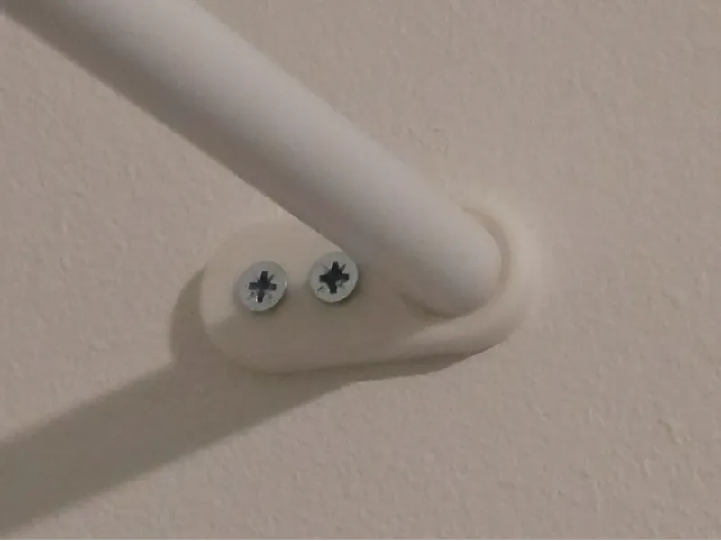 IKEA Gardinenstange Räcka Wand Halterung