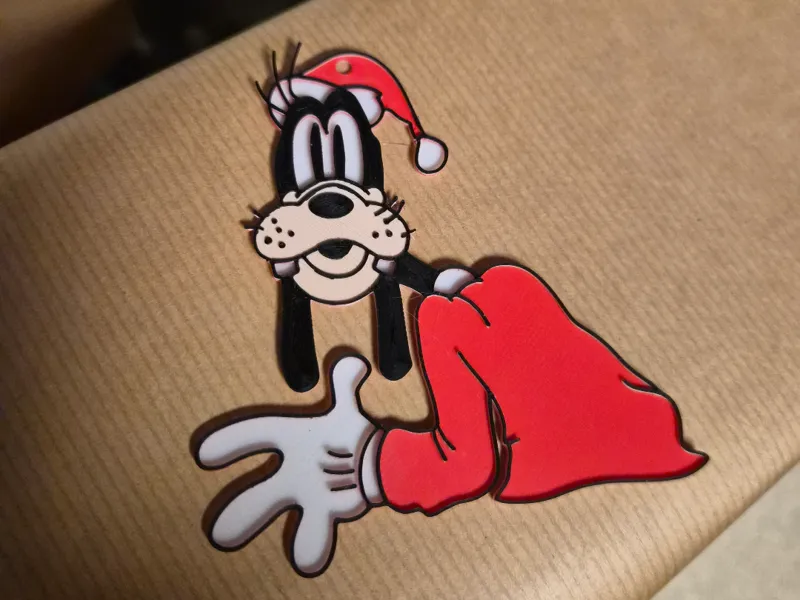 Goofy Gift decor/ gift tag