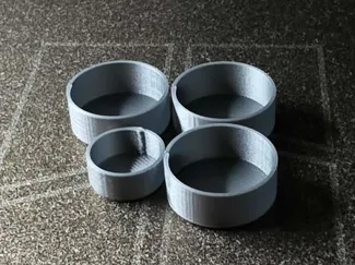 Multi-Size Vial Caps (3, 5, 10, & 30ml) All-in-One