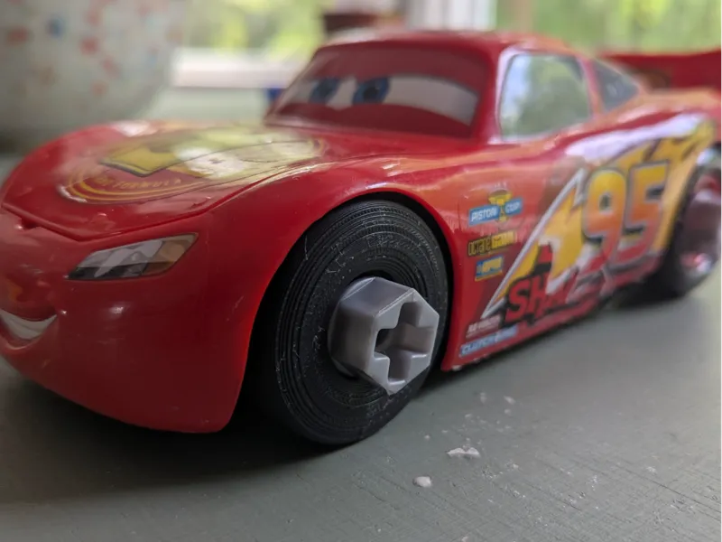 Lightning McQueen Spare Toy Tire