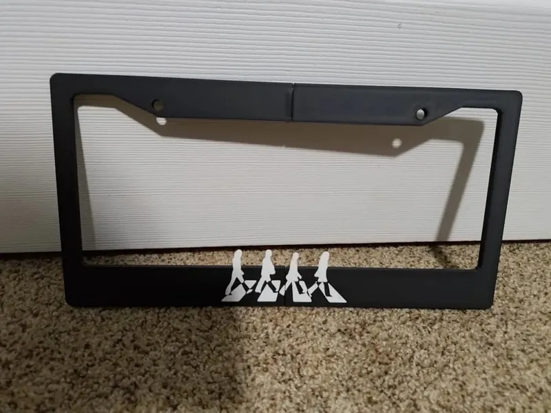 The Beatles License Plate Frame