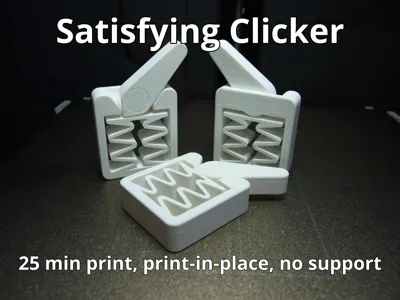 Lever Clicker - print-in-place