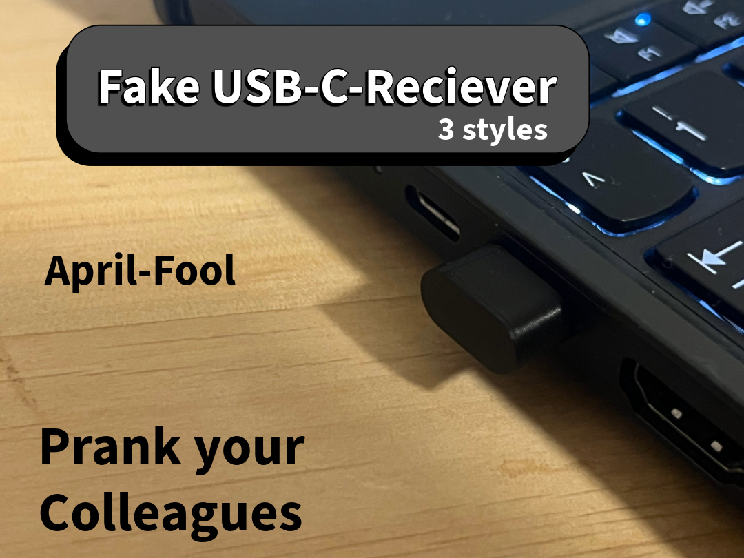 Aprilscherz: Gefälschter USB-C-Empfänger