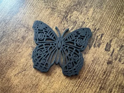Nymphalidae Butterfly Keychain