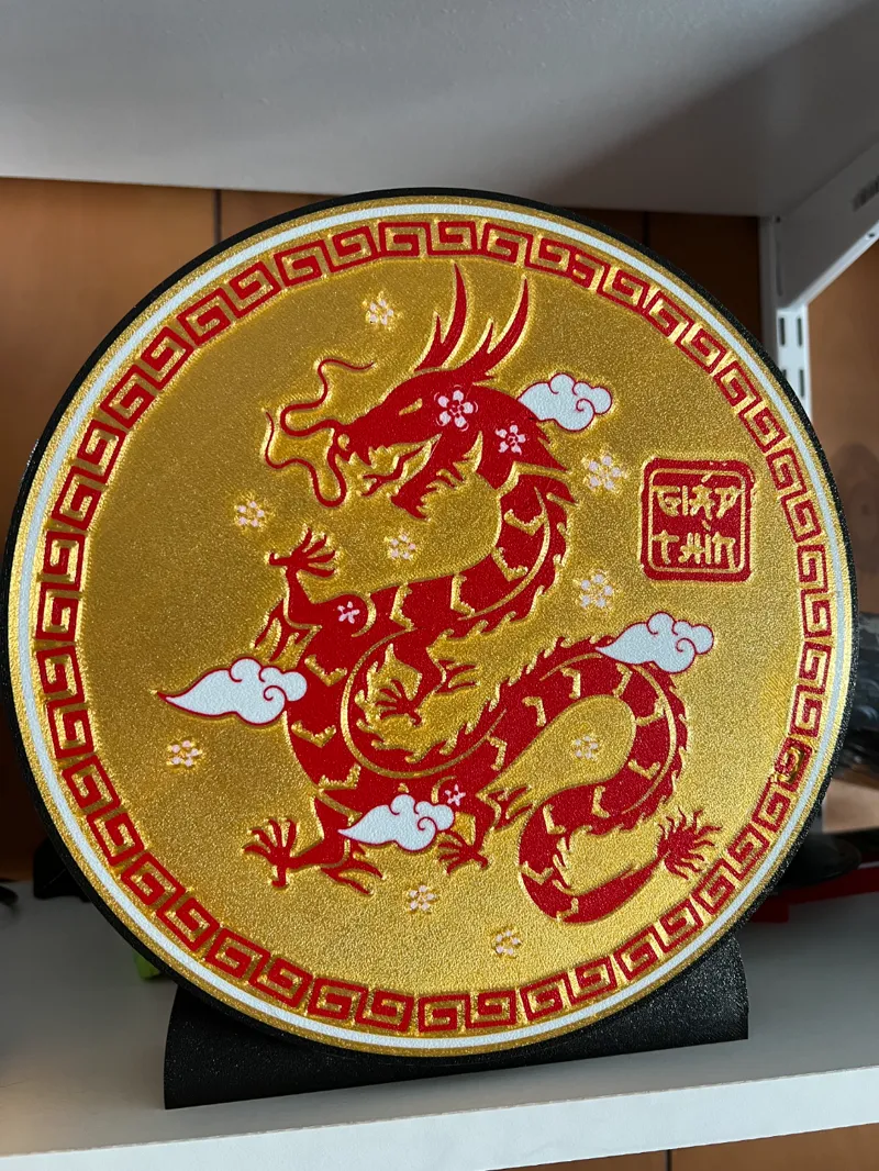 Lunar New Year of the Dragon 2024 Light Box