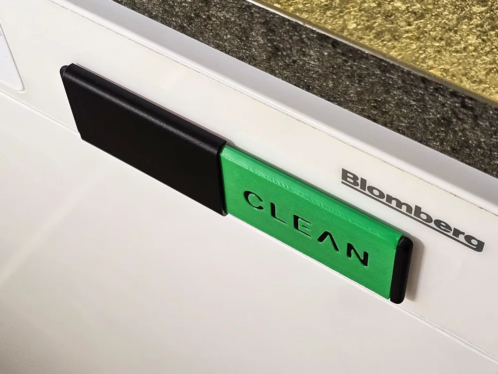 Dishwasher sign - Free 3D Print Model - MakerWorld