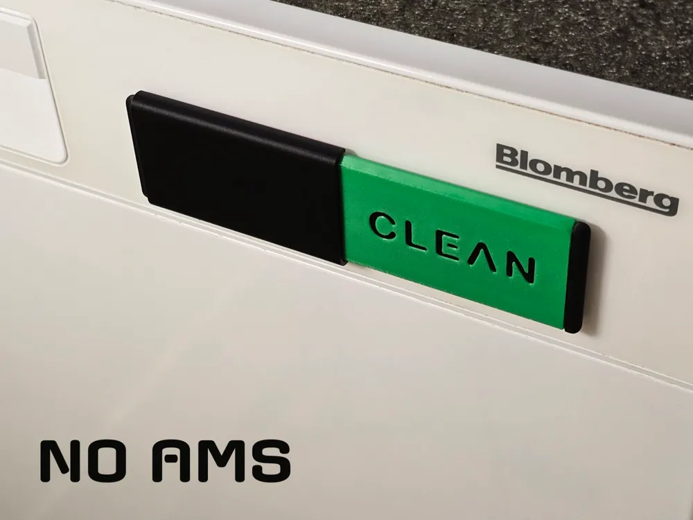 Dishwasher sign - Free 3D Print Model - MakerWorld
