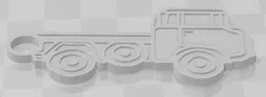 fc jeep keyring