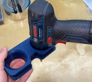 Wall Bosch screwdriver holder
