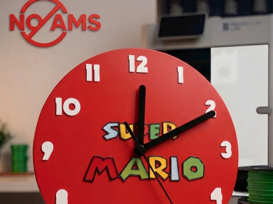 Super Mario Clock (No AMS)