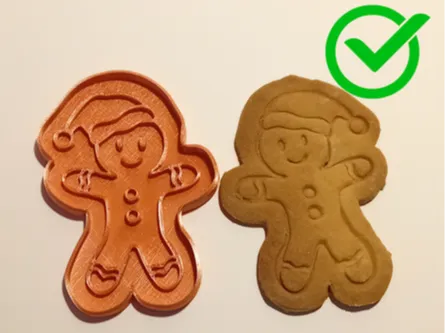 Gingerbread man cookie cutter