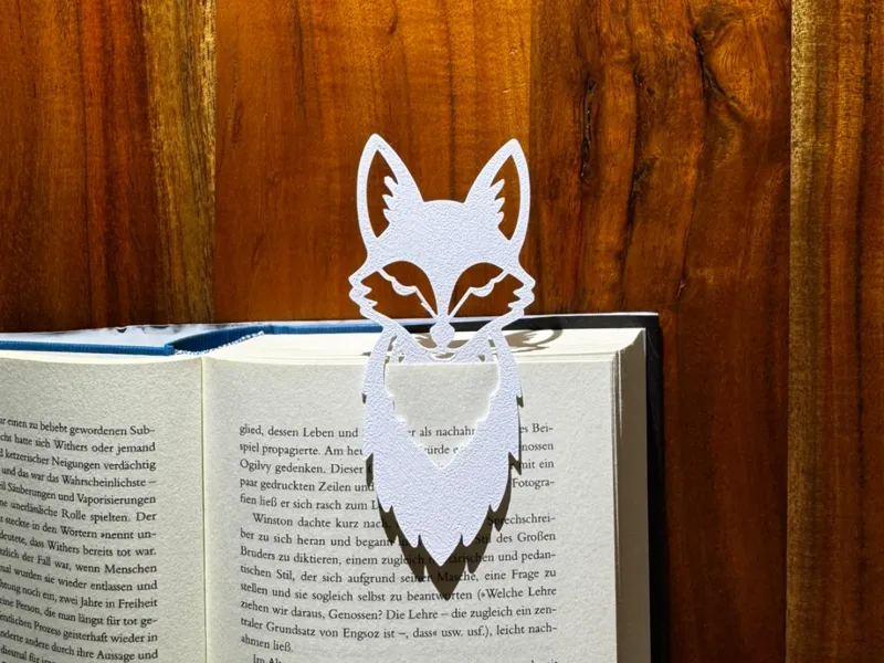Lesezeichen Fuchs/ Bookmark Fox