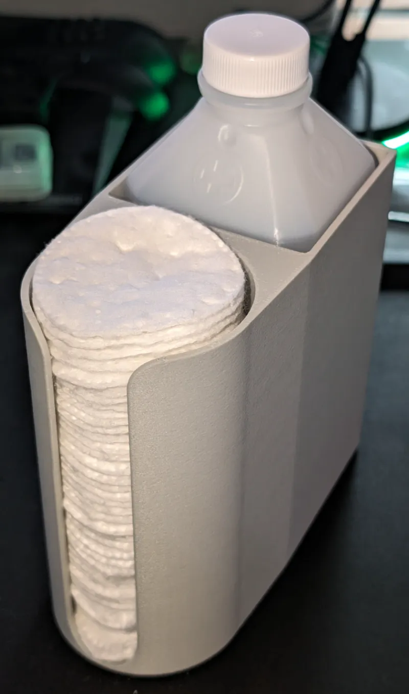 Alcohol and Wipe Holder