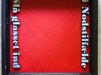 Danish funny present box